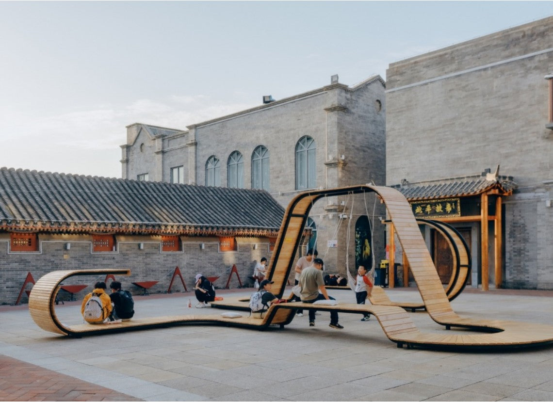 Take a Seat in Qianmen — Cultural Street Furniture