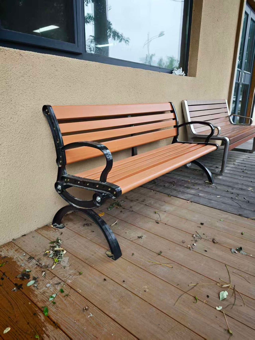 Outdoor Public Bench