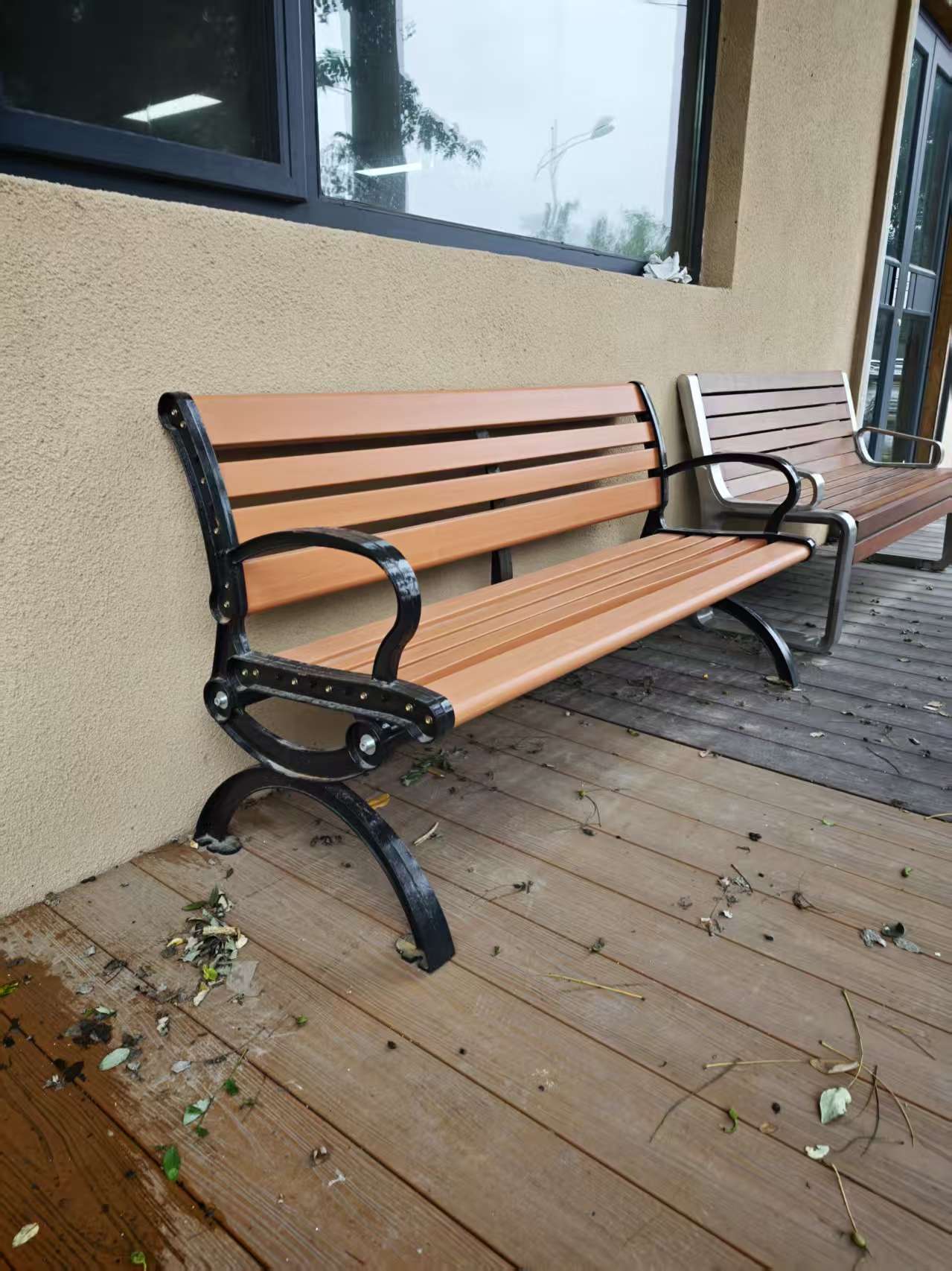 Outdoor Public Bench