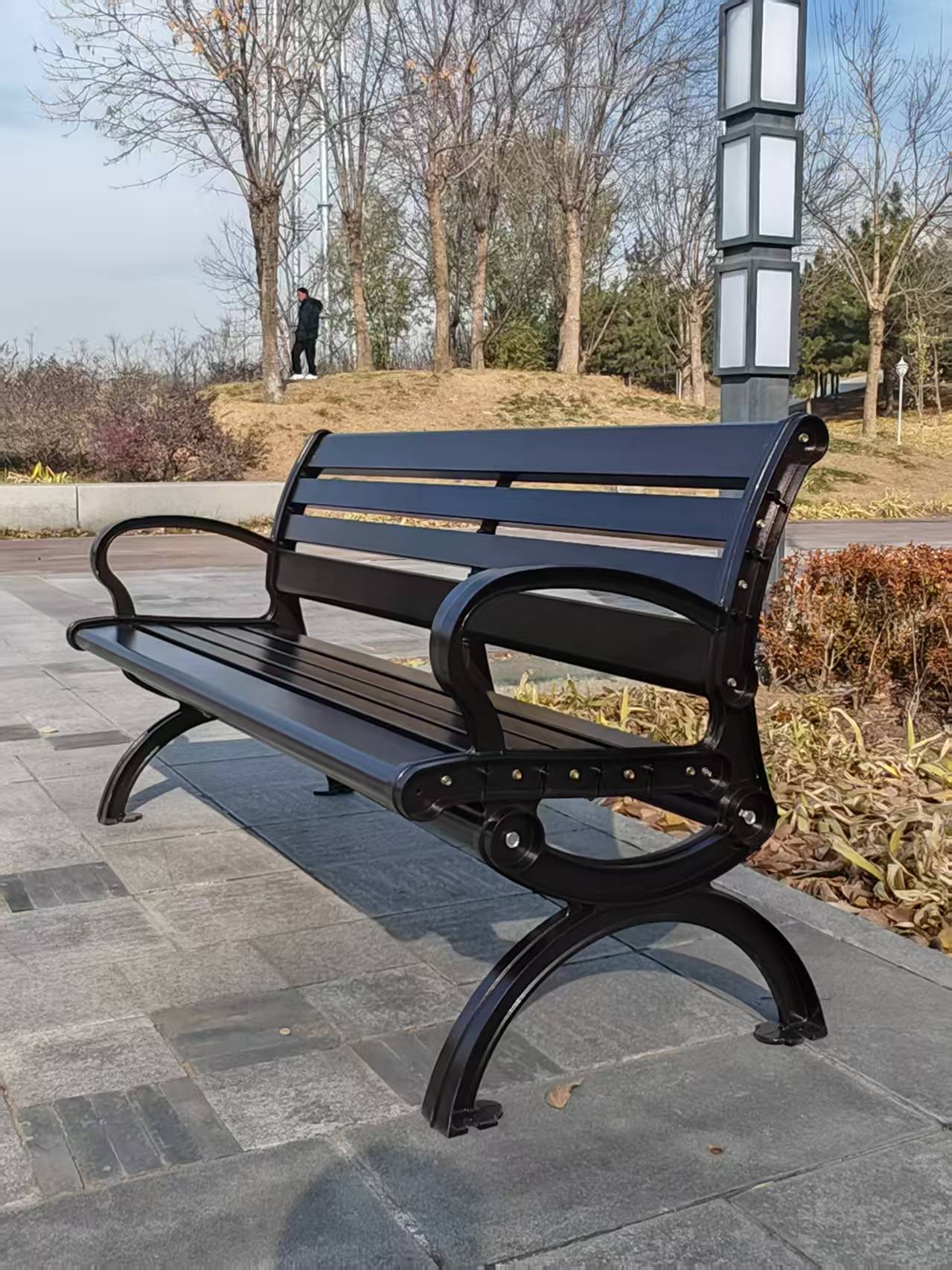 Outdoor Public Bench